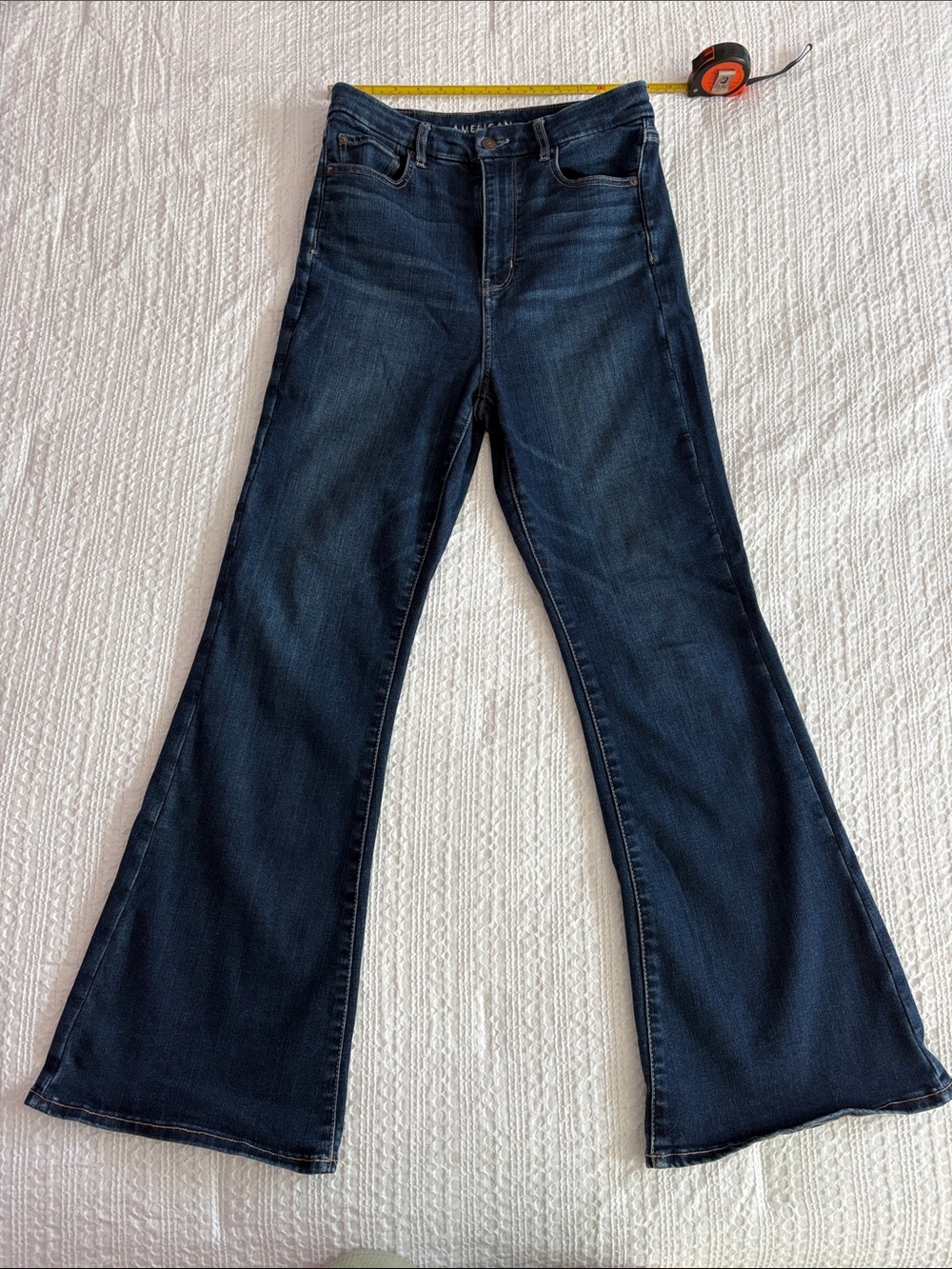 American Eagle Outfitters Curvy Highest Rise Flare Jeans